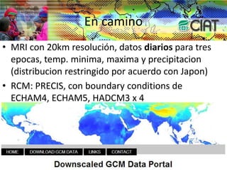 Andy J   Escenarios De Cambio Climatico Para Colombia