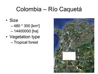 Andy Jarvis - Parasid Near Real Time Monitoring Of Habitat Change Using A Neural Network And Modis Data Ideam Sept 2009