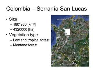 Andy Jarvis - Parasid Near Real Time Monitoring Of Habitat Change Using A Neural Network And Modis Data Ideam Sept 2009