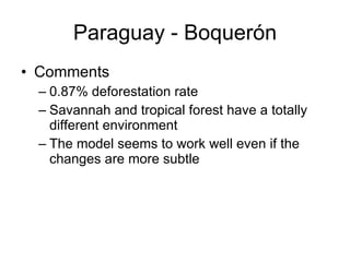 Andy  Jarvis PARASID Near Real Time Monitoring Of Habitat Change Using A Neural Network And  M O D I S Data  T N C  Brown  Bag  Sept 2009