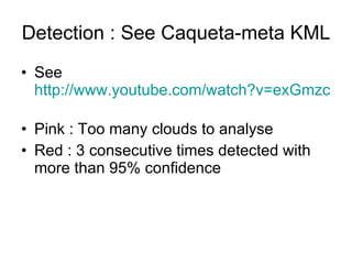 Andy Jarvis Parasid Near Real Time Monitoring Of Habitat Change Using A Neural Network And Modis Data Tnc Science Cabinet Sept 2009
