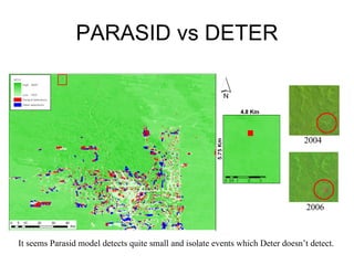 Andy Jarvis Parasid Near Real Time Monitoring Of Habitat Change Using A Neural Network And Modis Data Tnc Science Cabinet Sept 2009