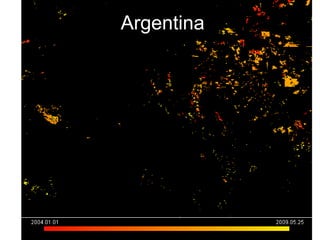 Andy Jarvis Parasid Near Real Time Monitoring Of Habitat Change Using A Neural Netwrok And Modis Data Conida Sept 2009