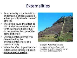 Andy J   Payment For Ecosystem Services (Pes) And Numbers For Negotiation Cocoon Sept 2009
