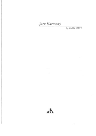 Andy jaffe   jazz harmony