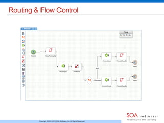 Routing & Flow Control 
Copyright © 2001-2013 SOA Software, Inc. All Rights Reserved. 
 