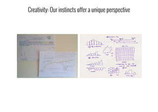 Creativity: Our instincts offer a unique perspective
 
