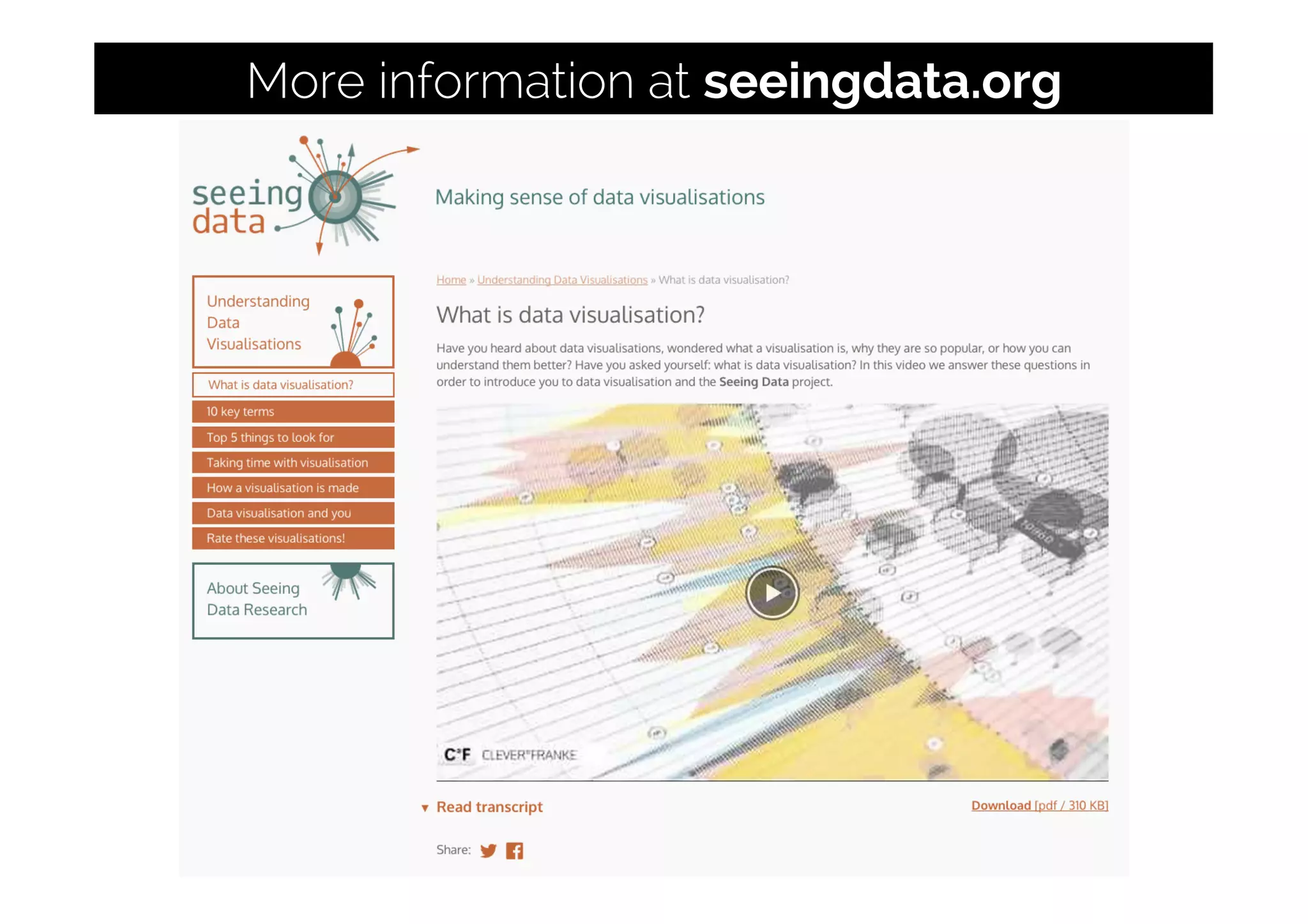 More information at seeingdata.org
 