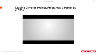 Andy Macintosh, BAE Systems: Developing our Project Management ...