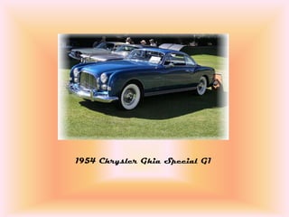 1954 Chrysler Ghia Special G1
 