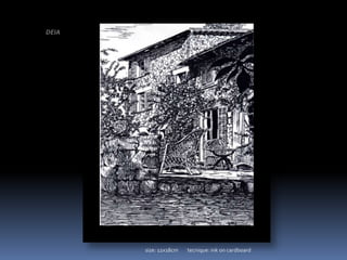 DEIAsize: 12x18cm        tecnique: ink on cardboard