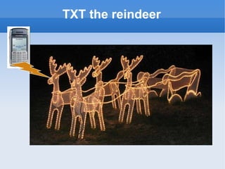 TXT the reindeer 