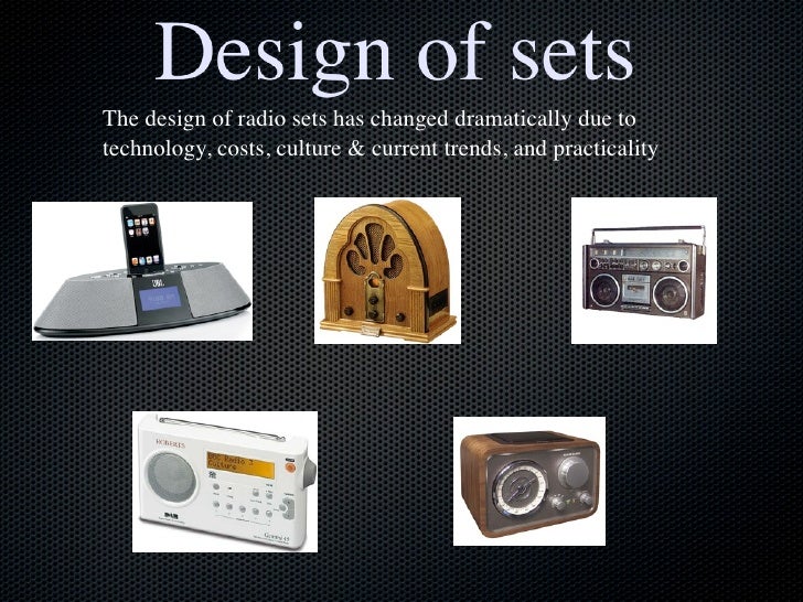 Andys Radio Sets Over The Years