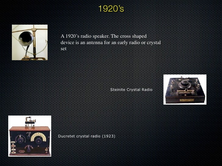 Andys Radio Sets Over The Years