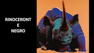 Andy warhol especies extinción