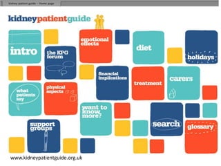 www.kidneypatientguide.org.uk
 