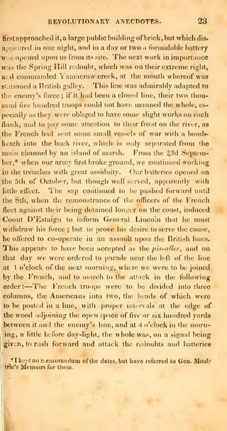 Anecdotes of The American Revolution | PDF
