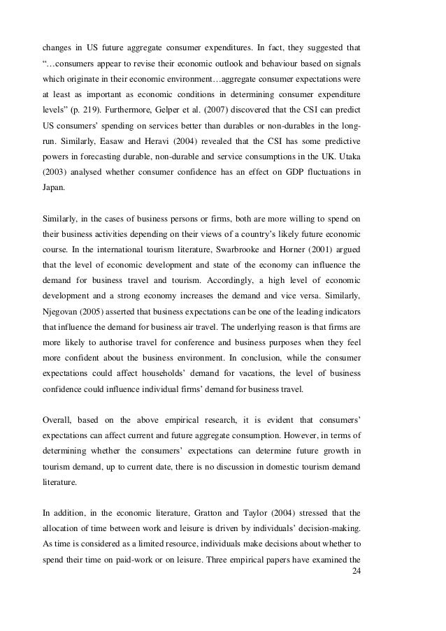 Importance of domestic tourism image