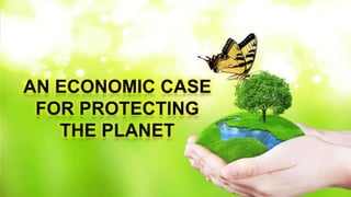 AN ECONOMIC CASE
FOR PROTECTING
THE PLANET
 