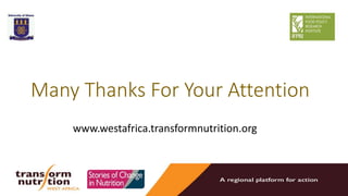 What are the Stories of Change in Nutrition in Ghana?