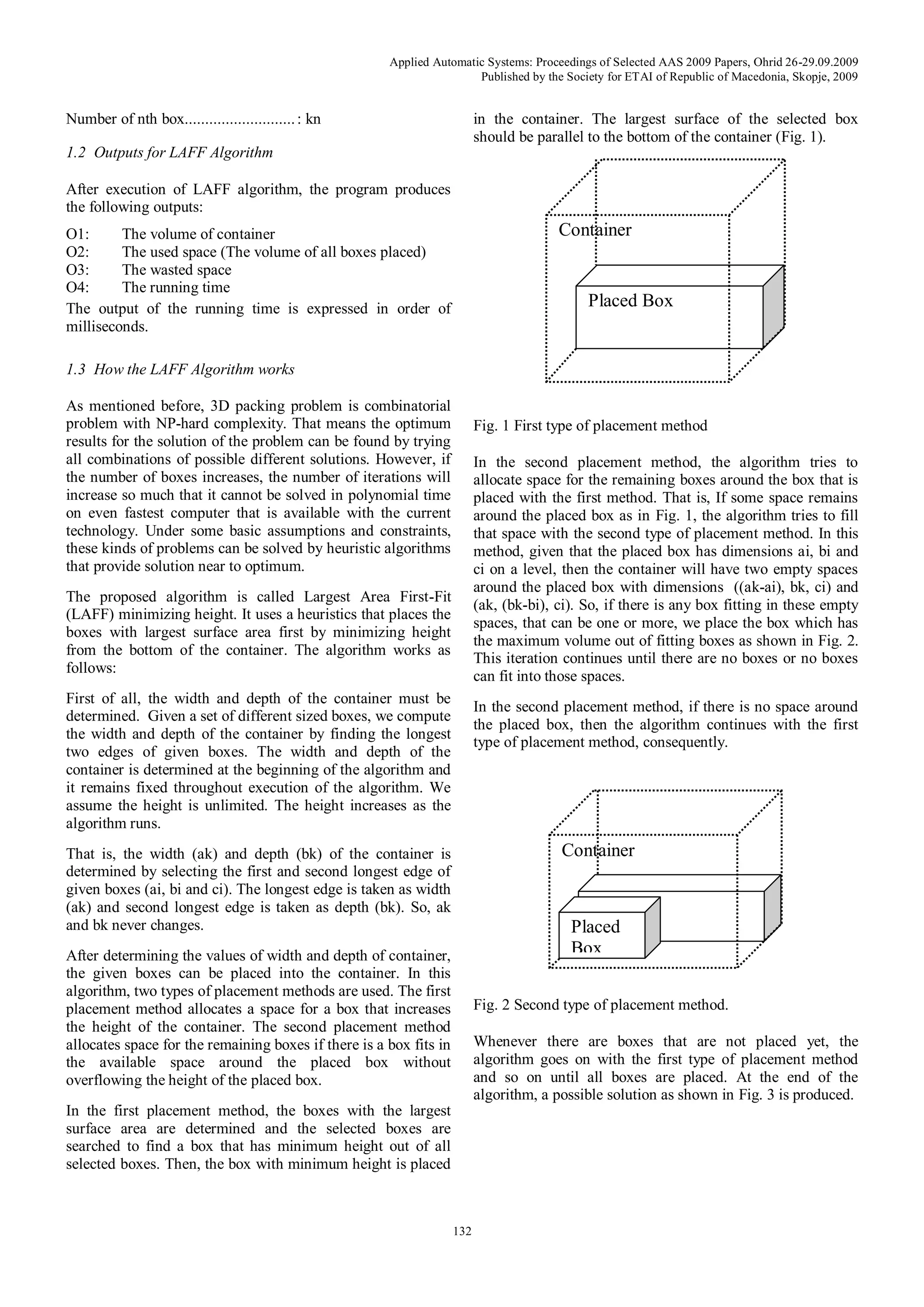 An efficient algorithm for 3D rectangular box packing | PDF