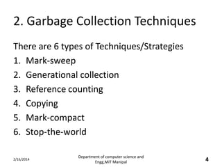 An efficient memory system for java Garbage Collection | PPTX ...