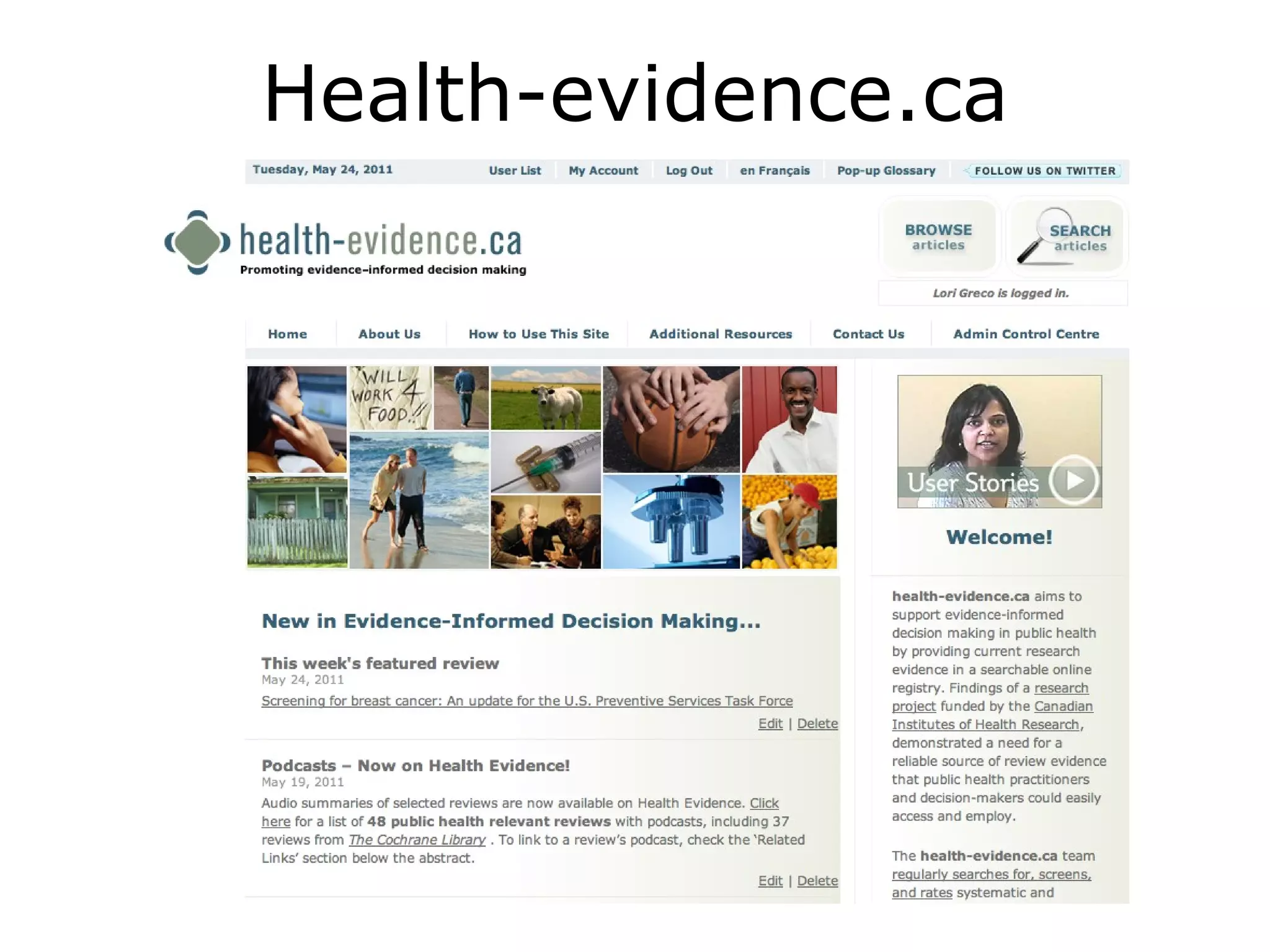 Health-evidence.ca 