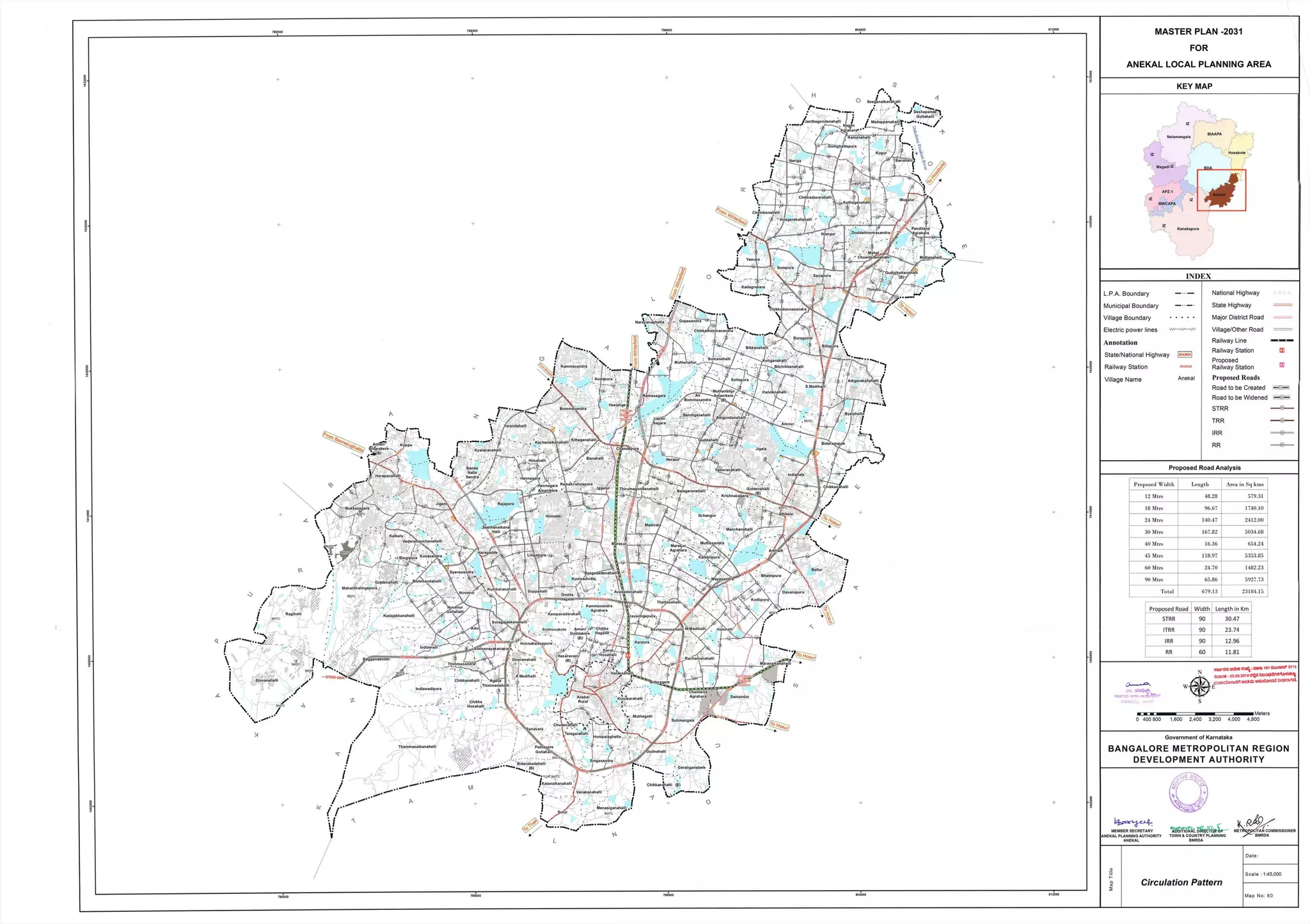 Anekal maps | PDF