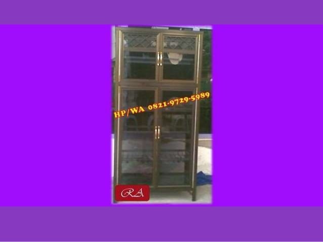 PROMO 082197295989 TSEL Lemari  Gantung Dari Aluminium 