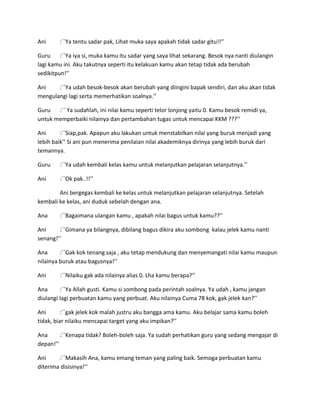 Anekdot BUATAN SENDIRI , By. Rais usman | DOCX