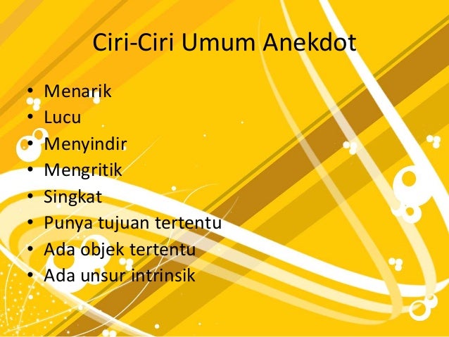 Anekdot Anekdot