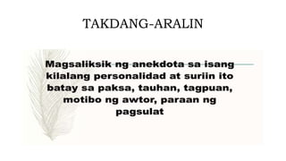 TAKDANG-ARALIN
 