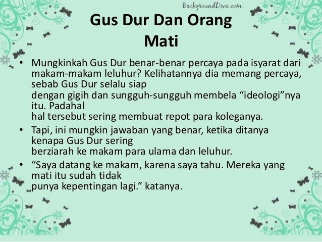 Anekdot Gusdur