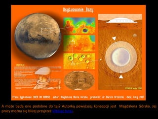 A może będą one podobne do tej? Autorką powyższej koncepcji jest Magdalena Górska. Jej
pracy można się bliżej przyjrzed klikając tutaj.
 