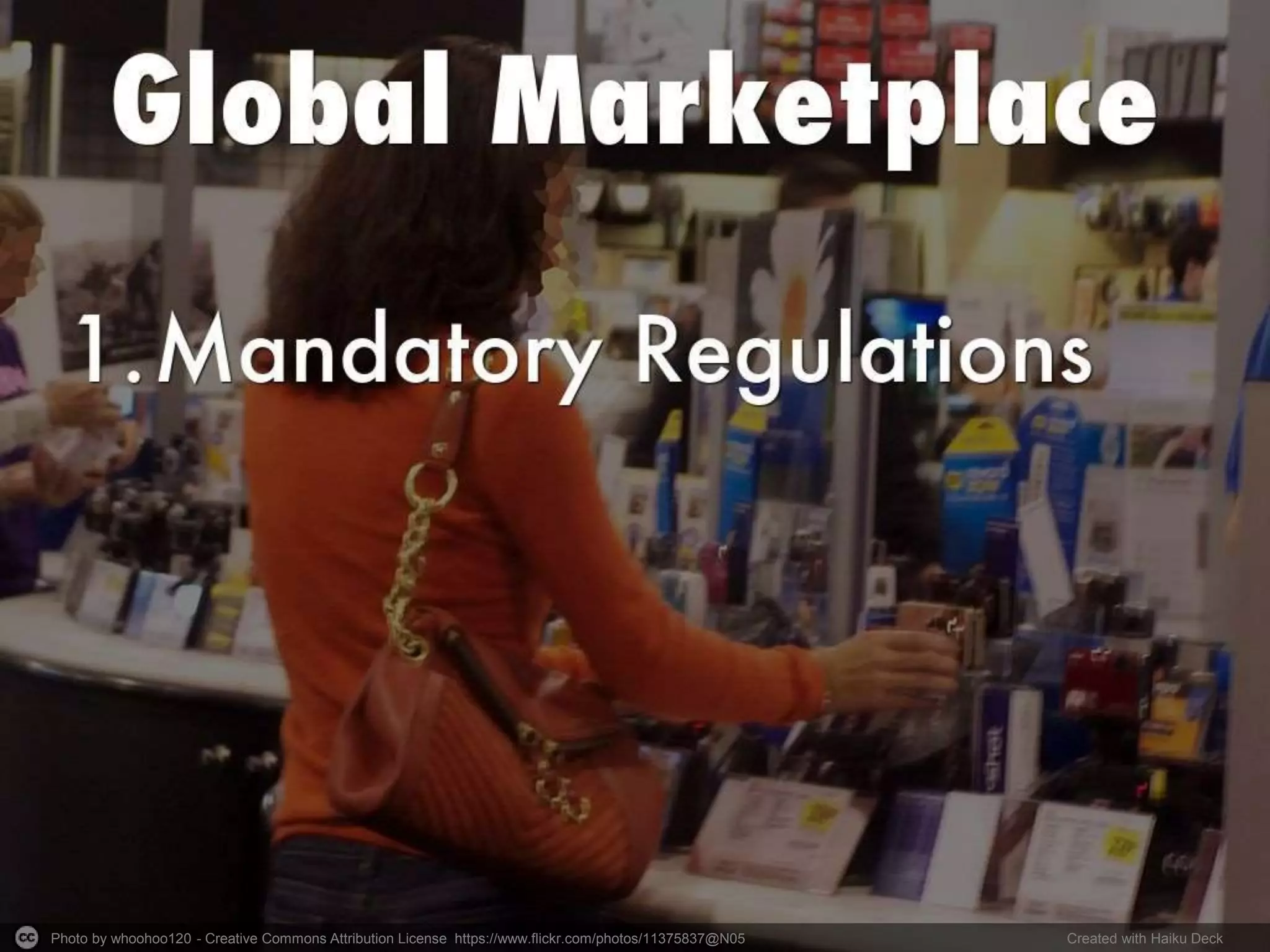 Photo by whoohoo120 - Creative Commons Attribution License https://www.flickr.com/photos/11375837@N05 Created with Haiku Deck
 