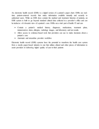An electronic health record.docx
