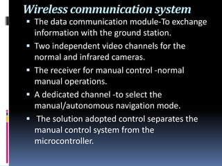 An embedded real time system for autonomous flight control | PPT