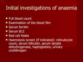 Anemia | PPT