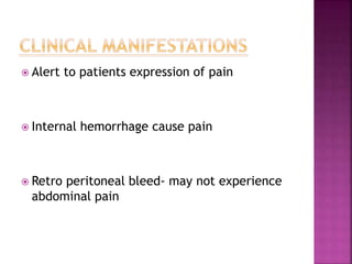 Peritoneal Bleed Anemia | PPTX