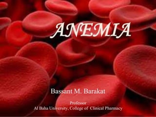 Bassant M. Barakat
Professor
Al Baha University, College of Clinical Pharmacy
 
