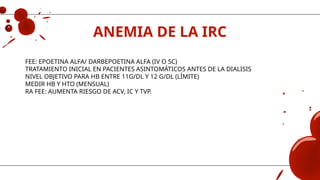 Sindrome anemico, clasificación de anemiapptx | PPTX