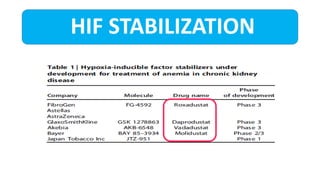 HIF STABILIZATION
 