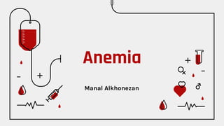 Anemia
Manal Alkhonezan
 