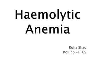 Anemia classification clinical feature treatment