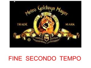 FINE SECONDO TEMPO

 