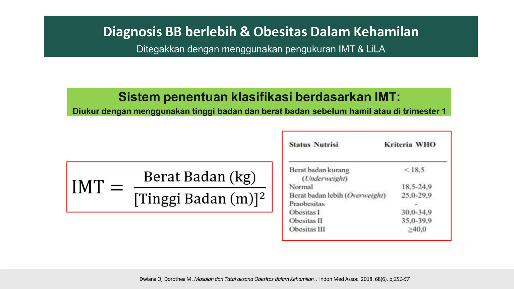 skrining penyulit medis dalam kehamilan tata laksana | PPTX