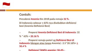Anemia adalah keadaan dimana jumlah sel darah merah atau konsentrasi ...