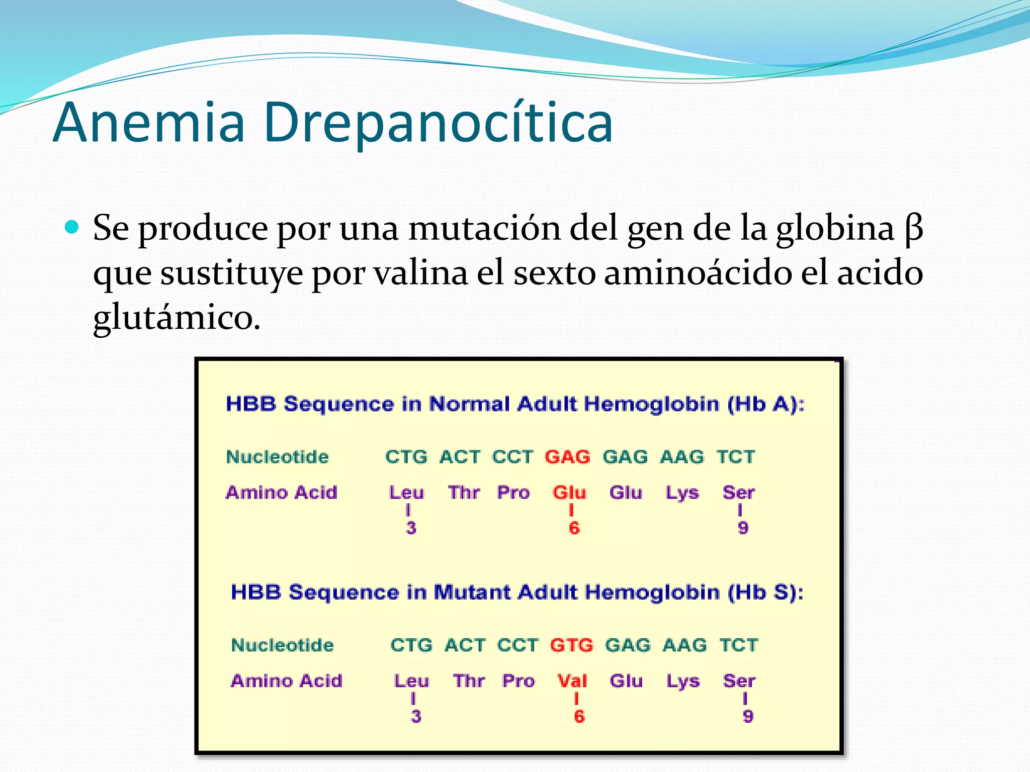 Anemia drepanocítica | PPTX