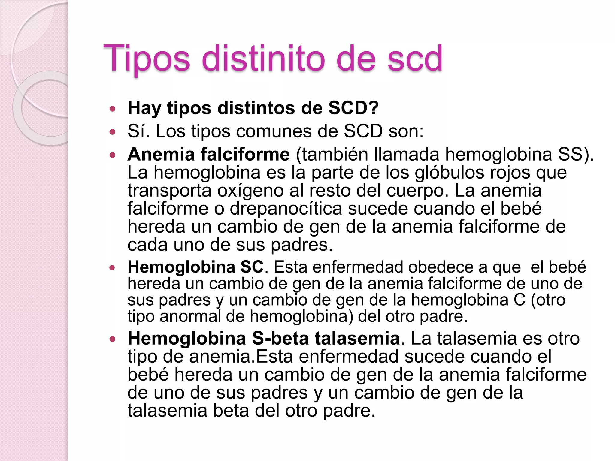Anemia drepanocítica | PPTX