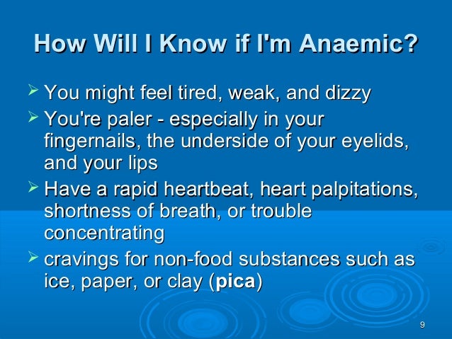 Anemia during pregnancy